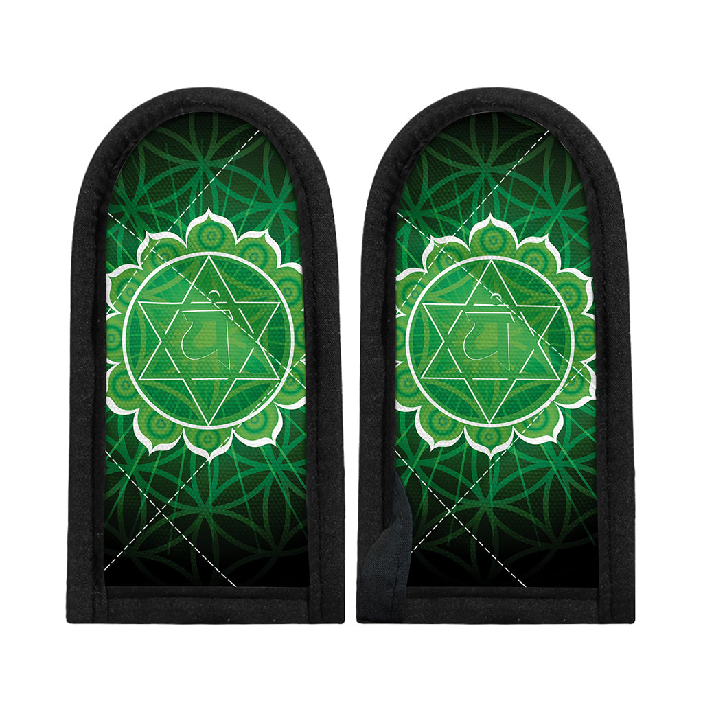 Anahata Chakra Spiritual Print Skillet Handle Cover