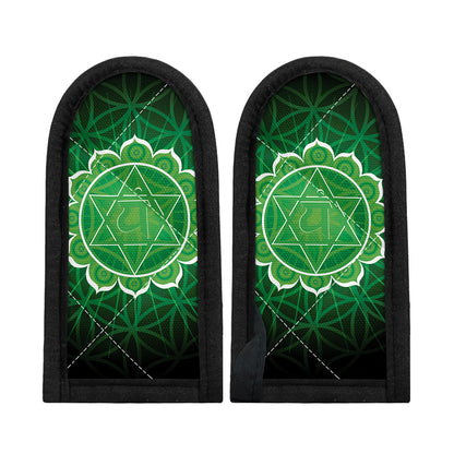 Anahata Chakra Spiritual Print Skillet Handle Cover