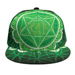 Anahata Chakra Spiritual Print Snapback Cap