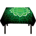 Anahata Chakra Spiritual Print Tablecloth