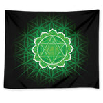 Anahata Chakra Spiritual Print Tapestry