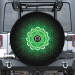 Anahata Chakra Spiritual Print Tire Cover With Camera Hole