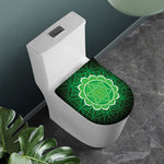Anahata Chakra Spiritual Print Toilet Lid Cover