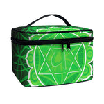 Anahata Chakra Spiritual Print Travel Makeup Bag