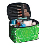 Anahata Chakra Spiritual Print Travel Makeup Bag
