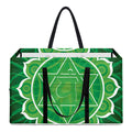 Anahata Chakra Spiritual Print Utility Tote Bag