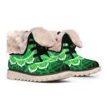 Anahata Chakra Spiritual Print Winter Boots