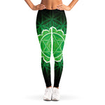 Anahata Chakra Spiritual Print Women's Leggings