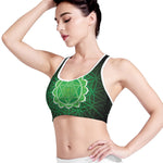 Anahata Chakra Spiritual Print Women's Sports Bra