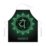 Anahata Chakra Symbol Print Adjustable Apron