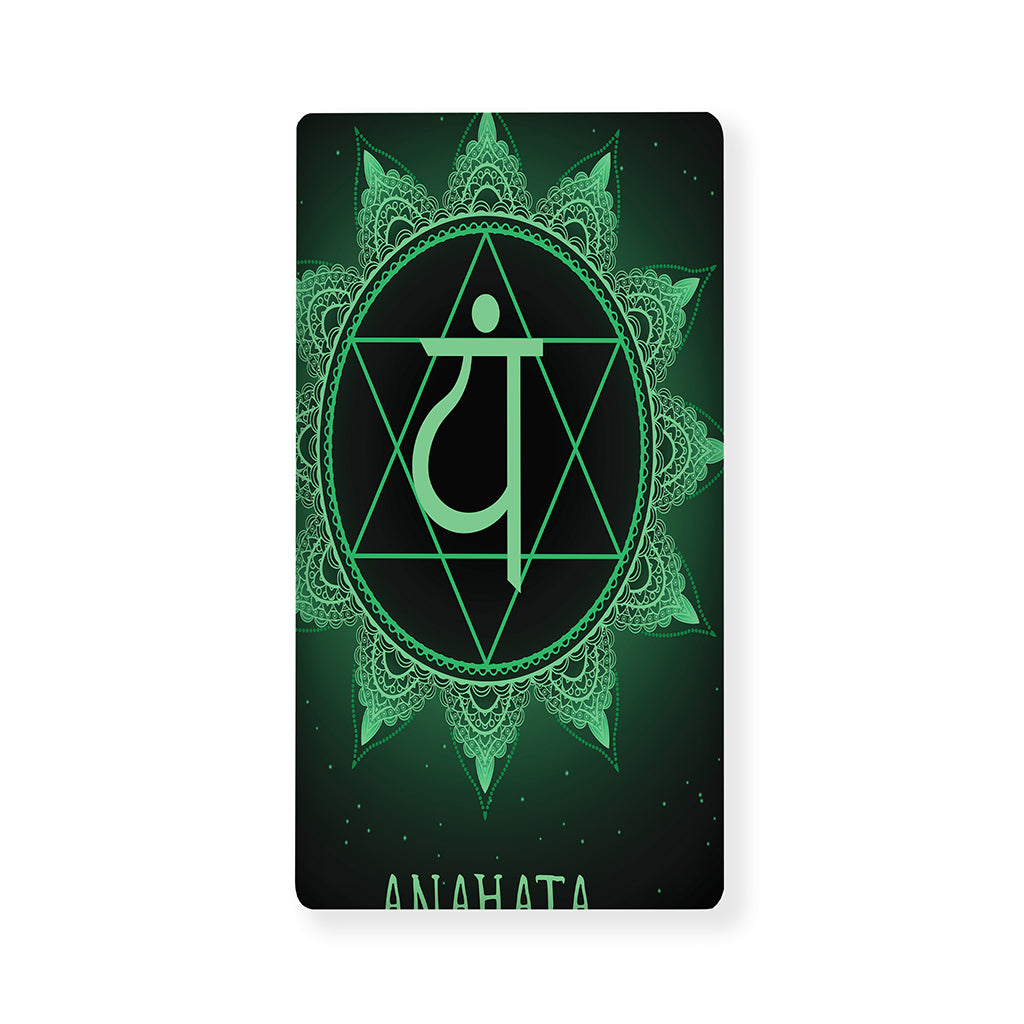 Anahata Chakra Symbol Print Baby Crib Sheet