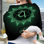 Anahata Chakra Symbol Print Baby Seat Cover