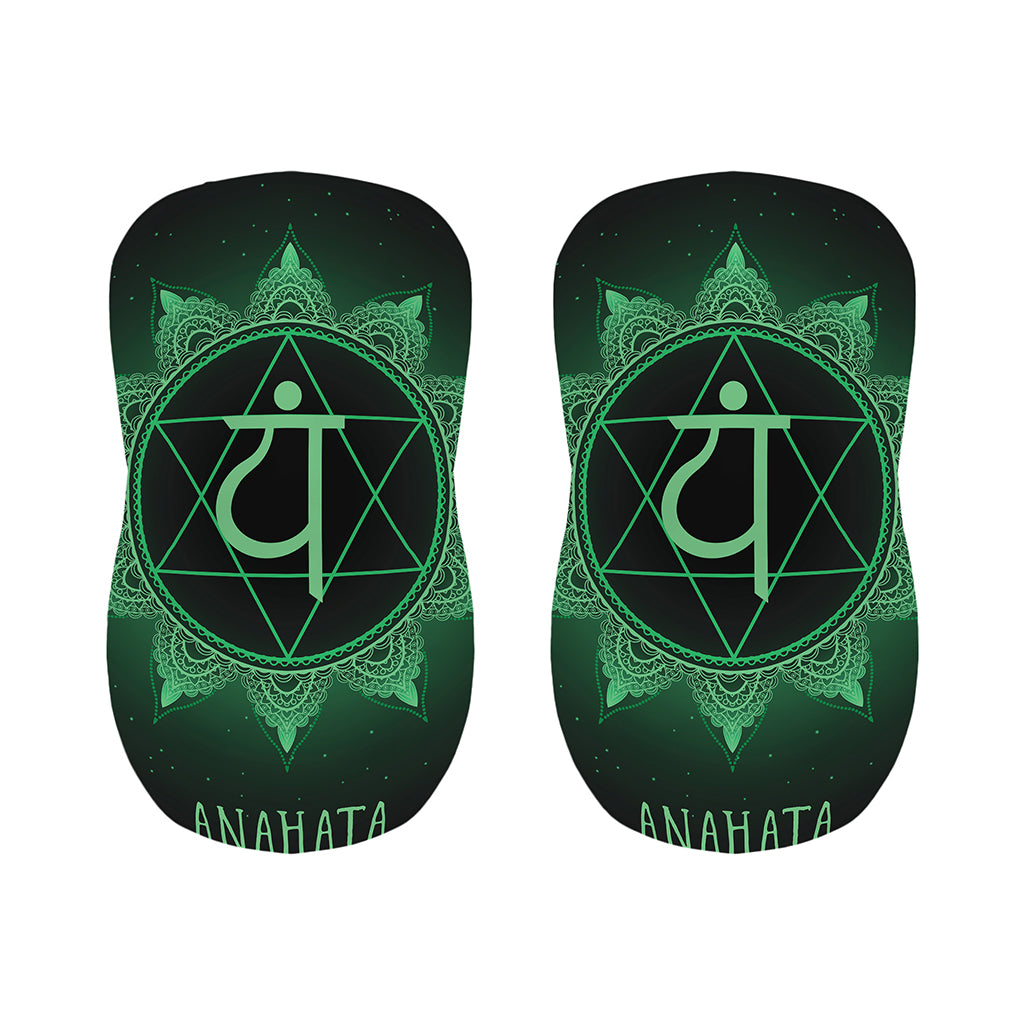 Anahata Chakra Symbol Print Bar Stool Covers