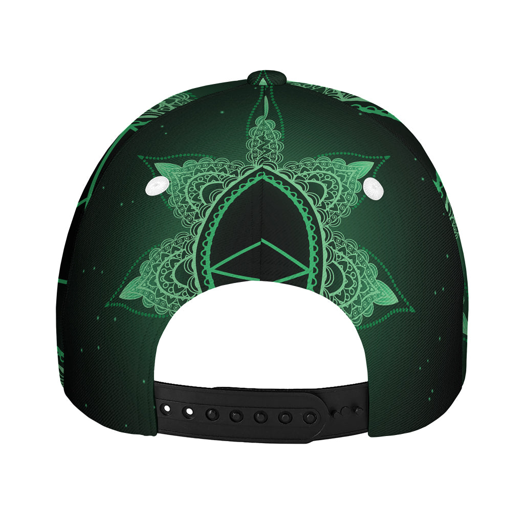 Anahata Chakra Symbol Print Baseball Cap