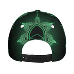 Anahata Chakra Symbol Print Baseball Cap