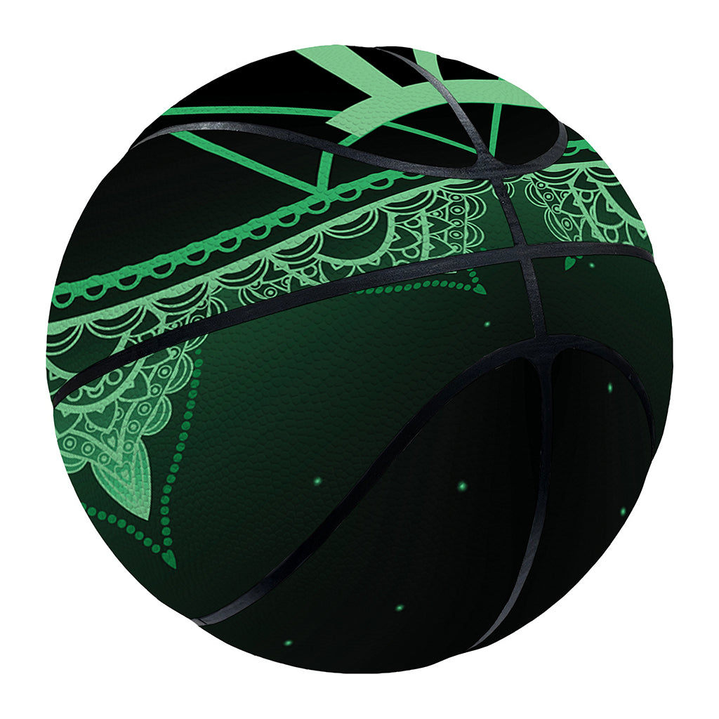 Anahata Chakra Symbol Print Basketball
