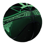 Anahata Chakra Symbol Print Basketball