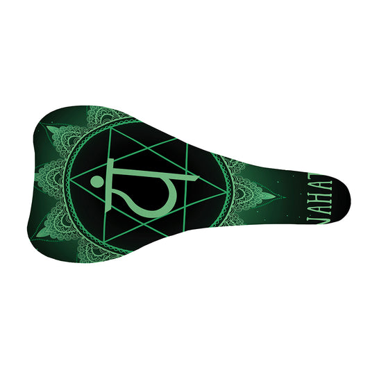 Anahata Chakra Symbol Print Bicycle Seat Cover