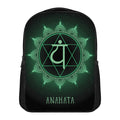 Anahata Chakra Symbol Print Casual Backpack