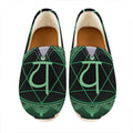 Anahata Chakra Symbol Print Casual Shoes