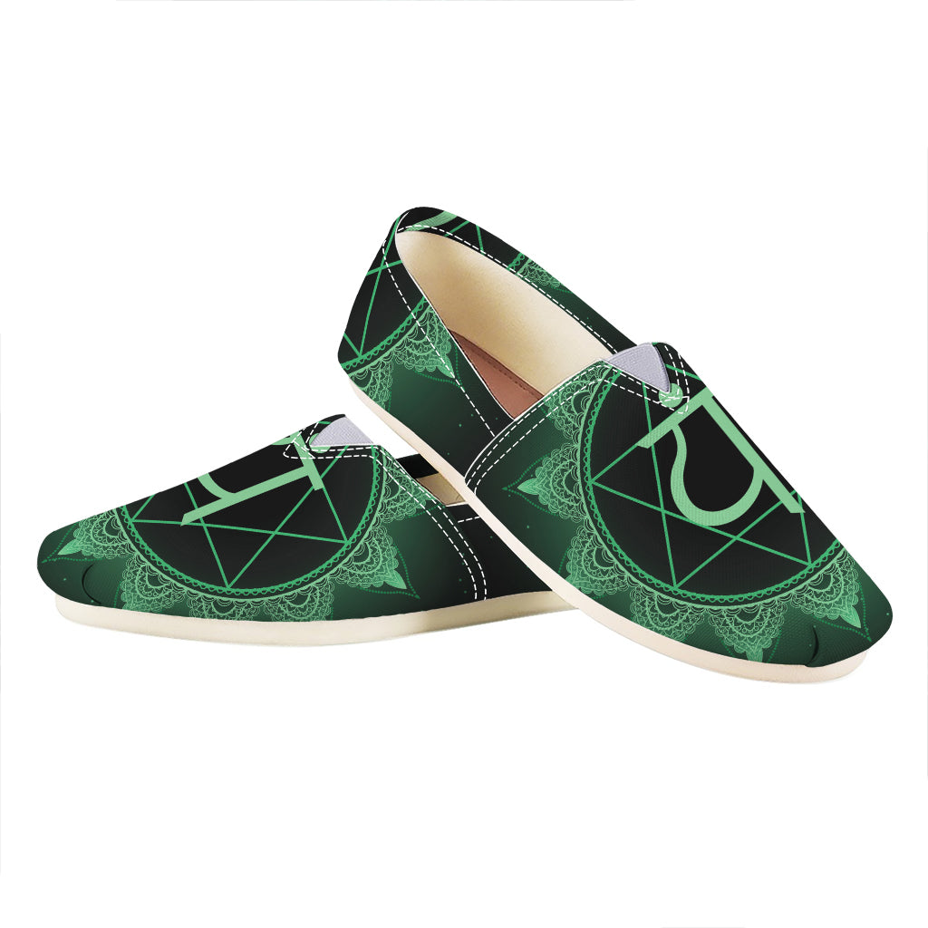 Anahata Chakra Symbol Print Casual Shoes