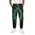 Anahata Chakra Symbol Print Cotton Sweatpants