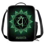 Anahata Chakra Symbol Print Crossbody Lunch Bag