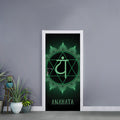 Anahata Chakra Symbol Print Door Sticker