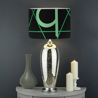 Anahata Chakra Symbol Print Drum Lamp Shade