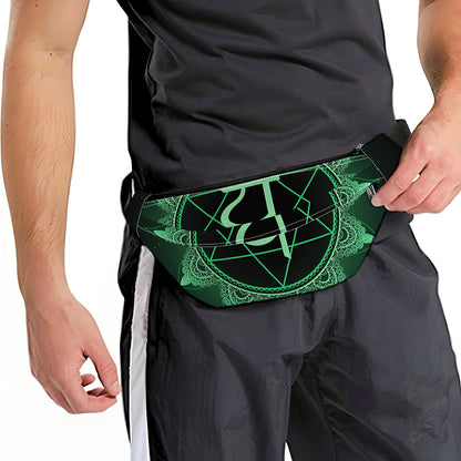 Anahata Chakra Symbol Print Fanny Pack