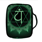 Anahata Chakra Symbol Print Front Pocket Bible Bag