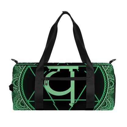Anahata Chakra Symbol Print Gym Bag