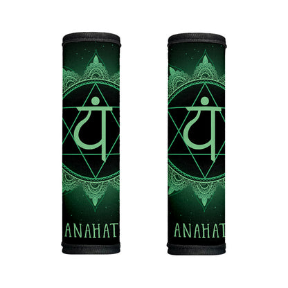 Anahata Chakra Symbol Print Handle Covers