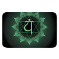 Anahata Chakra Symbol Print Indoor Door Mat