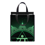 Anahata Chakra Symbol Print Insulated Lunch Tote