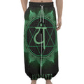 Anahata Chakra Symbol Print Lantern Pants