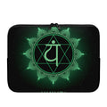 Anahata Chakra Symbol Print Laptop Sleeve