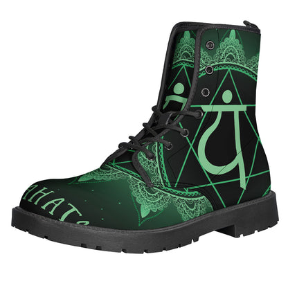 Anahata Chakra Symbol Print Backpack
