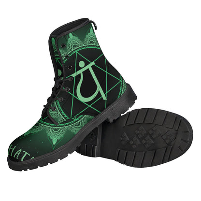 Anahata Chakra Symbol Print Backpack