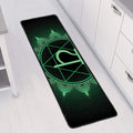 Anahata Chakra Symbol Print Long Kitchen Mat