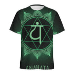 Anahata Chakra Symbol Print Men's Sports T-Shirt