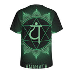 Anahata Chakra Symbol Print Men's Sports T-Shirt