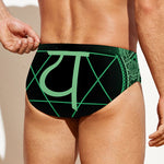 Anahata Chakra Symbol Print Men's Swim Briefs