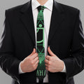 Anahata Chakra Symbol Print Necktie