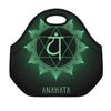 Anahata Chakra Symbol Print Neoprene Lunch Bag