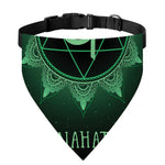 Anahata Chakra Symbol Print Over The Collar Dog Bandana