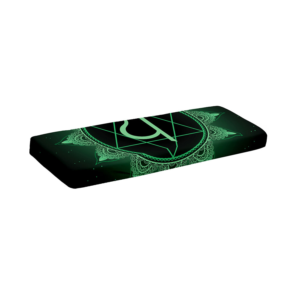Anahata Chakra Symbol Print Piano Keyboard Cover