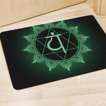 Anahata Chakra Symbol Print Polyester Doormat