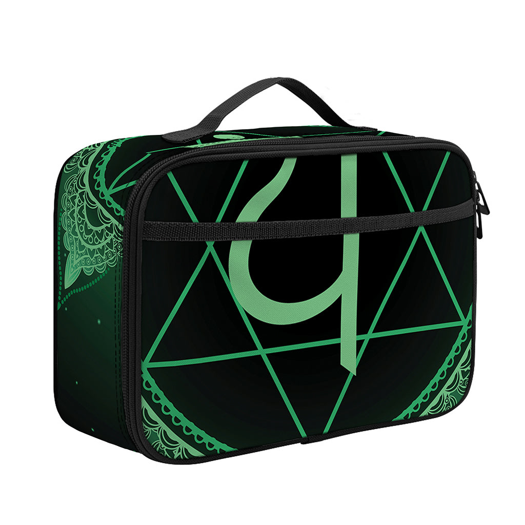 Anahata Chakra Symbol Print Portable Lunch Bag