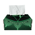 Anahata Chakra Symbol Print Rectangle Tissue Box Cover
